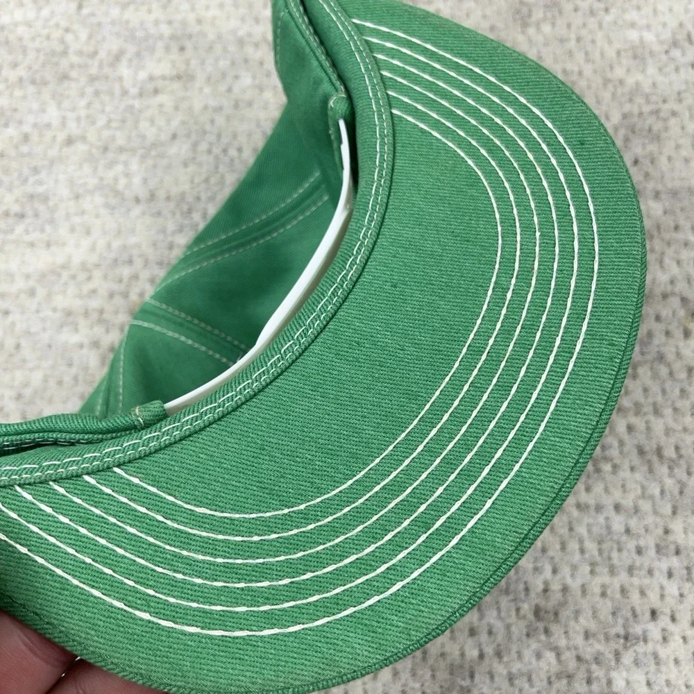 Vintage K Products Trucker Hat Cap Made USA 80s Farm Seed Patch‎ USS Vertagreen
